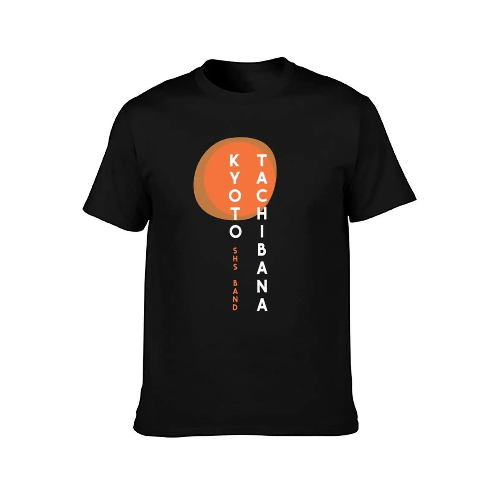 Kyoto Tachibana T-Shirt, Summer Casual Cotton Tee, Oversized Streetwear Tops, Vintage Graphic Print, Loose Fit Short Sleeve