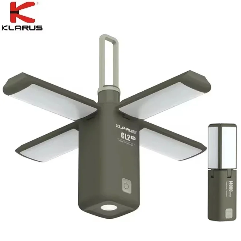 Klarus CL2 PRO 750 люмен Расширенный светильник для кемпинга в время работы Все ночное освещение Равномерно распределенный свет