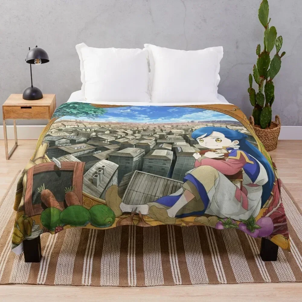 

Ascendance of a Bookworm 3 Throw Blanket Ultra Soft Flannel Fleece Blanket for All Seasons