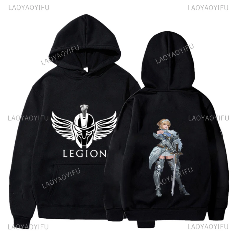 Street Fashion Anime Game Line Age Classic Trendy Leisure Unisex Hot Sale Herfst Winter Pullover Hoodies