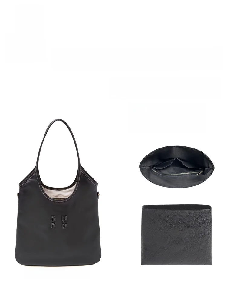 

Сумка-тоут Ivy Tote Hobo для подмышек с внутренней частью из бумаги DuPont Легкая сумка-органайзер Внутренняя сумка для хранения