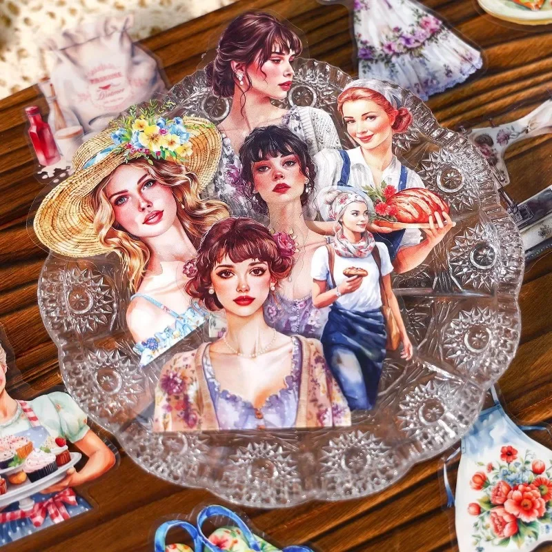 

20 шт., персонажи, живой пейзаж, декоративный материал, ежедневный фон для письма, альбом для вырезок, 136*99 мм, набор наклеек, хорошая жизнь, инопланетянин