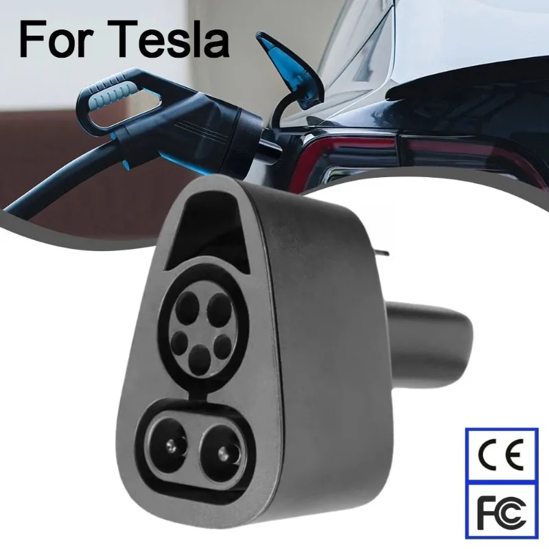 

For Tesla Model 3/S/X/Y CCS 1 Fast Charging Adapter Up To 250KW DC Charger Combo Electric Vehicle Charger Adaptor