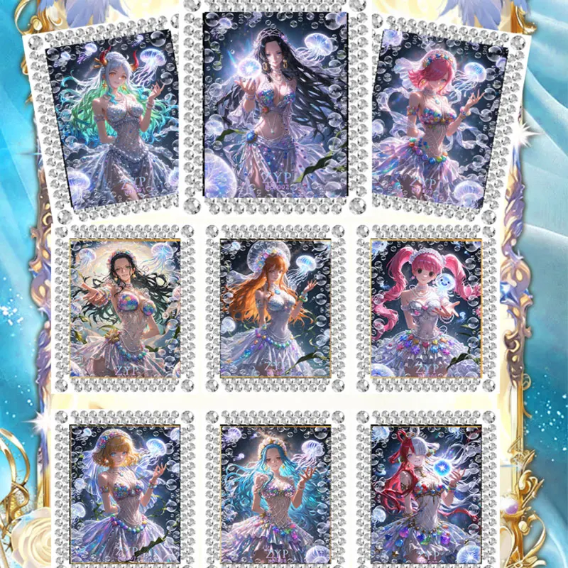 2025 Lastest Wholesale Wenka Culture One Piece Collection Waifu Card Boa Yamato Acrylic Card Nami Popular Trading