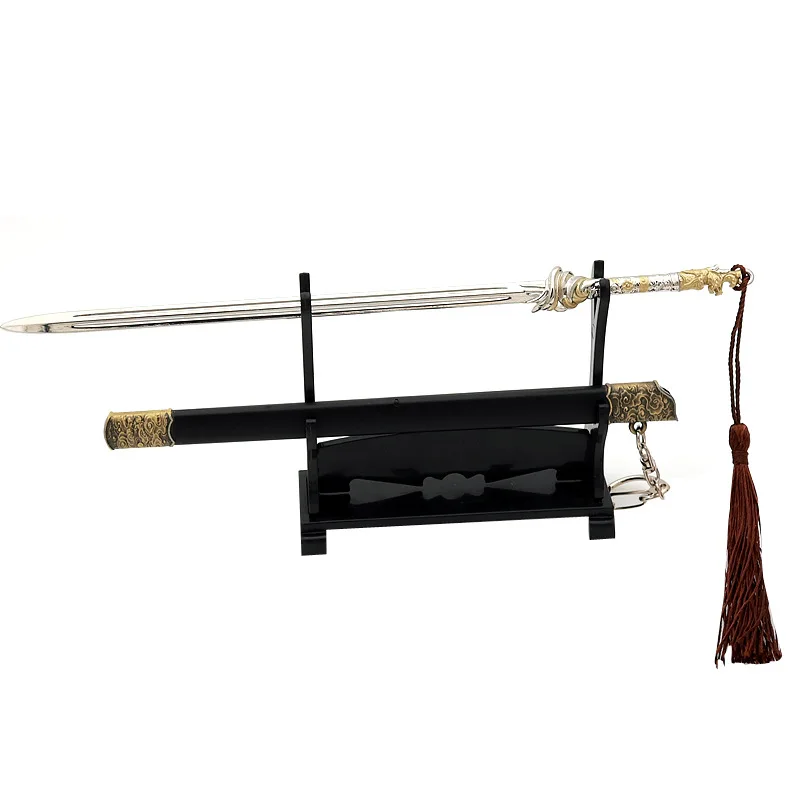 Mysterious Lotus Casebook modelo de arma periférica de película y TV, Li Xiangyi Young Master Sword, cuchillo de Metal, espada de juguete, regalos de Cosplay