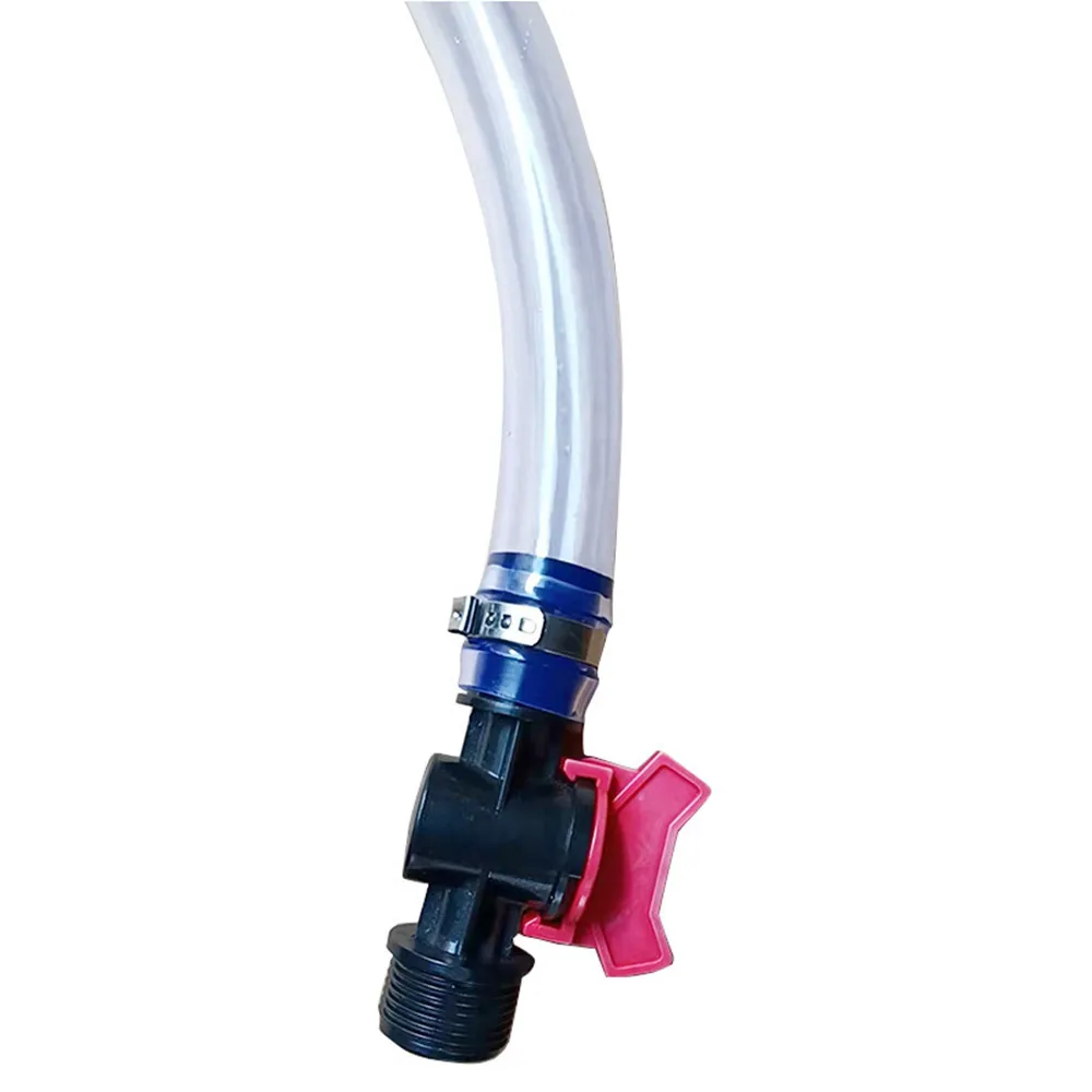 Racing Oil Fill Hose With Switch Transparent Petrol Filler Soft Pipe 14 Inch Filling Hose For Jegs For LC2 Oil Tank Container