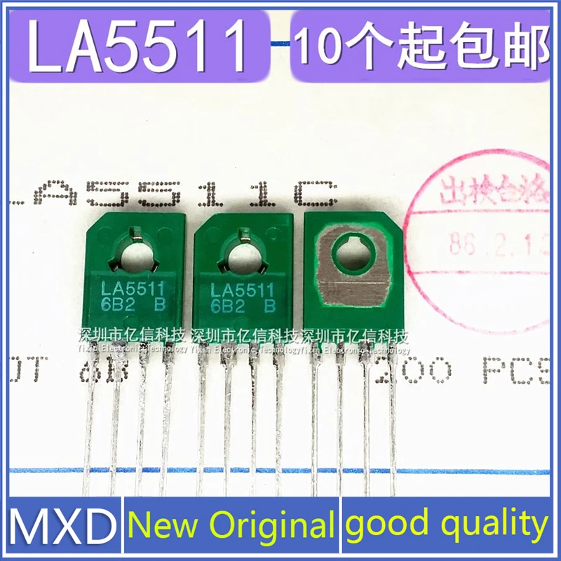 5Pcs/Lot New Original LA5511 LA5511B Compact DC Motor Governor IC Chip TO126-4 Good Quality