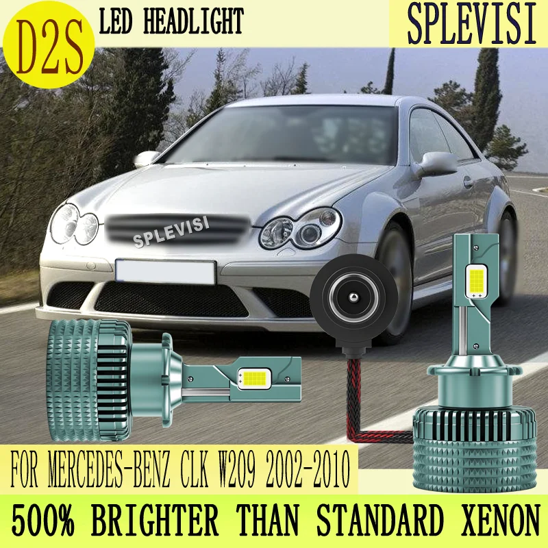 

D2S 240W/Pair 48000LM/Pair Night Driving Safety Guaranteed LED Car Headlight For Mercedes-Benz CLK W209 2002-2008 2009 2010