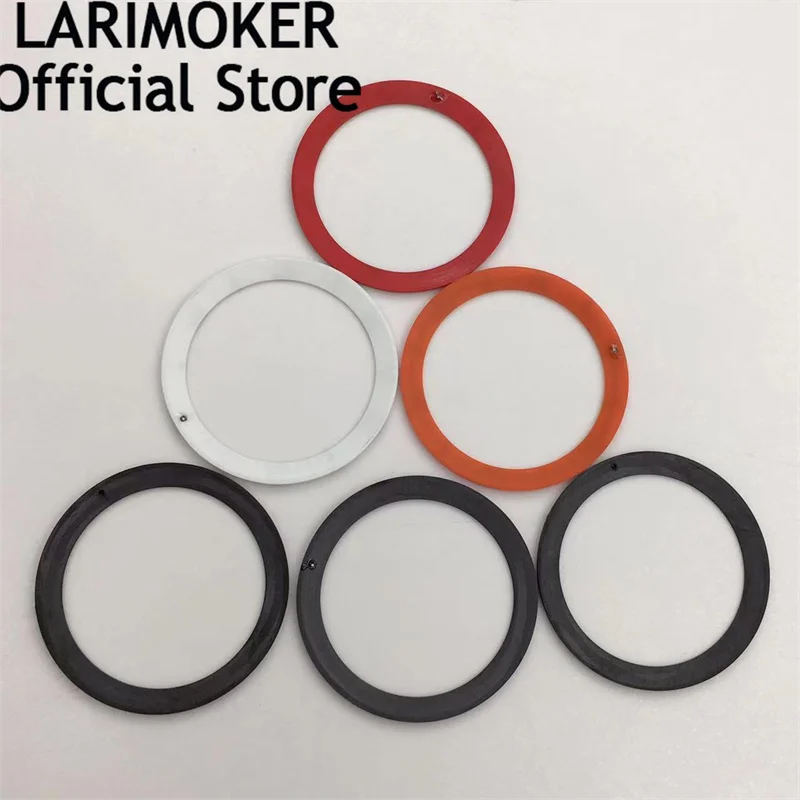 LARIMOKER high quality 37.9mm Carbon fiber bezel insert fit 40mm 41mm watch case