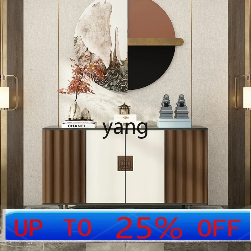 

LMM New Chinese Creative Entrance Cabinet Light Luxury Home Decoration Modern Minimalist Hall Cabinet