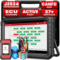 LAUNCH X431 PRO3S+ELITE Auto Car Scanner Pro3s+ Diagnose Tool Scan Diagnostic 37+ Resets Active Test ECU Coding  J2534 Program