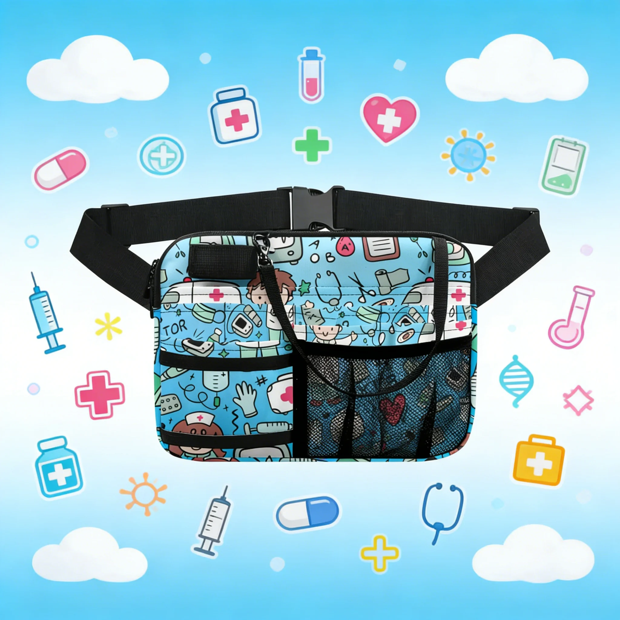 

High Demand Nurse Fanny Pack Medical Organizer Belt for Hospital Supply