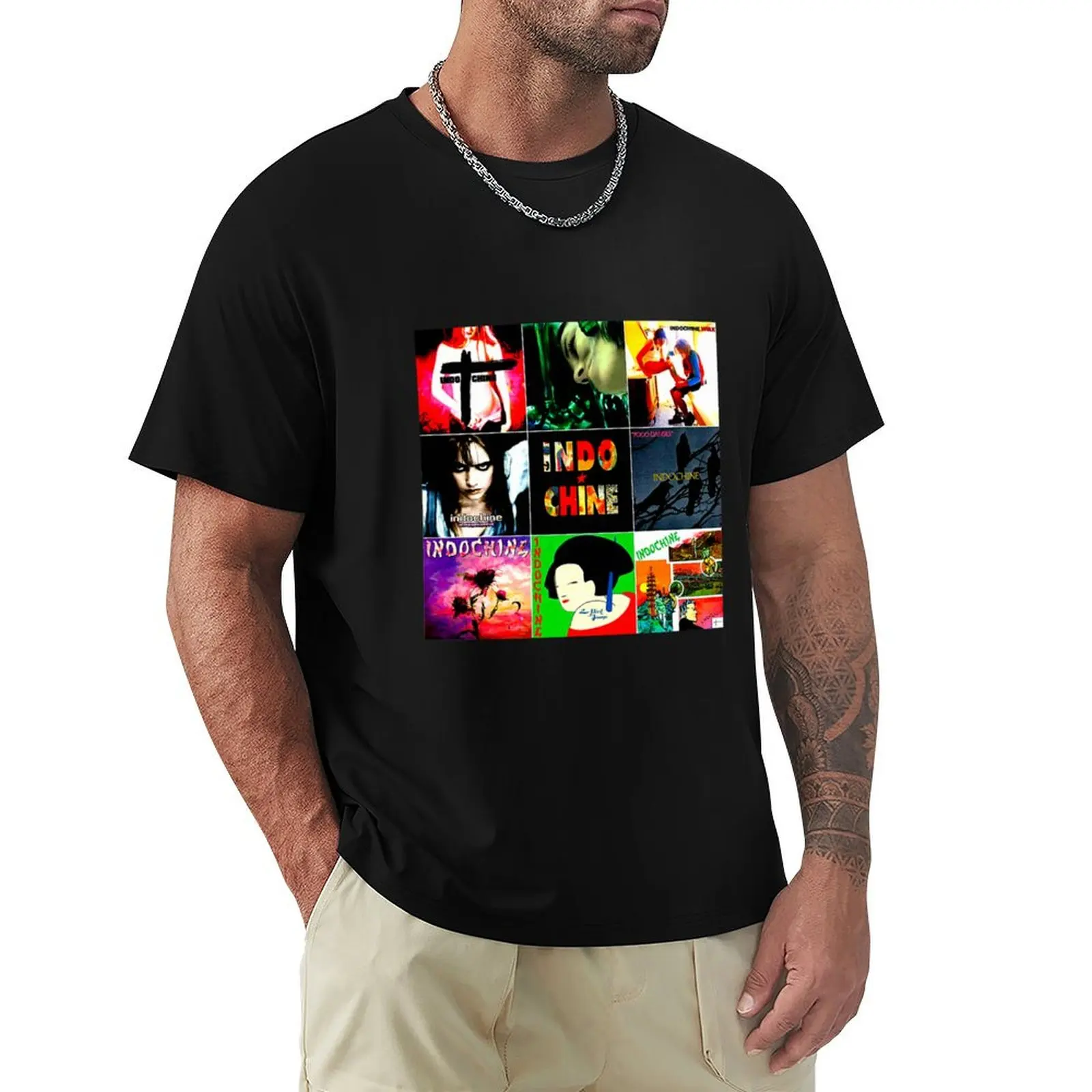 Best Of Seller Logo Music Indochine Band From Wilatikta T-Shirt Classic Basic Casual T-Shirt