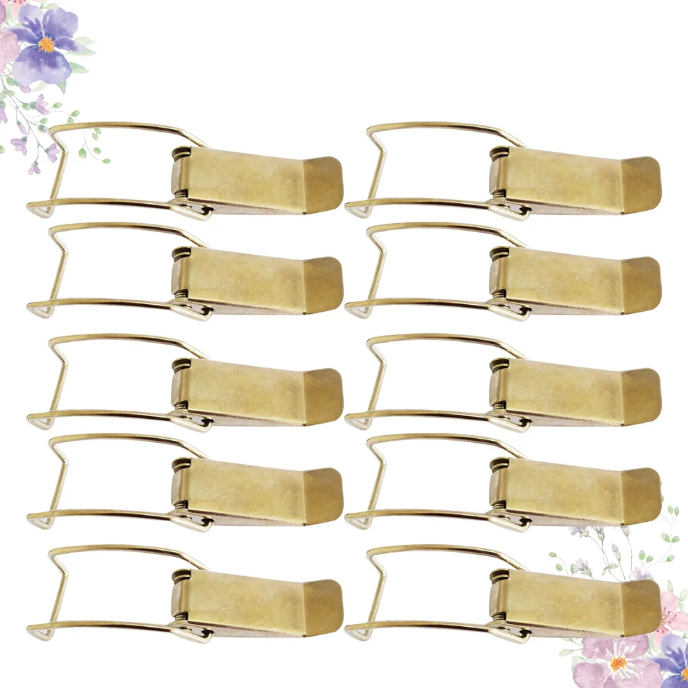 

10pcs Pot Lid Hook Multifunctional Carabiner For Kitchen Storage Lightweight Camping Hiking Outdoor Sports Buckle