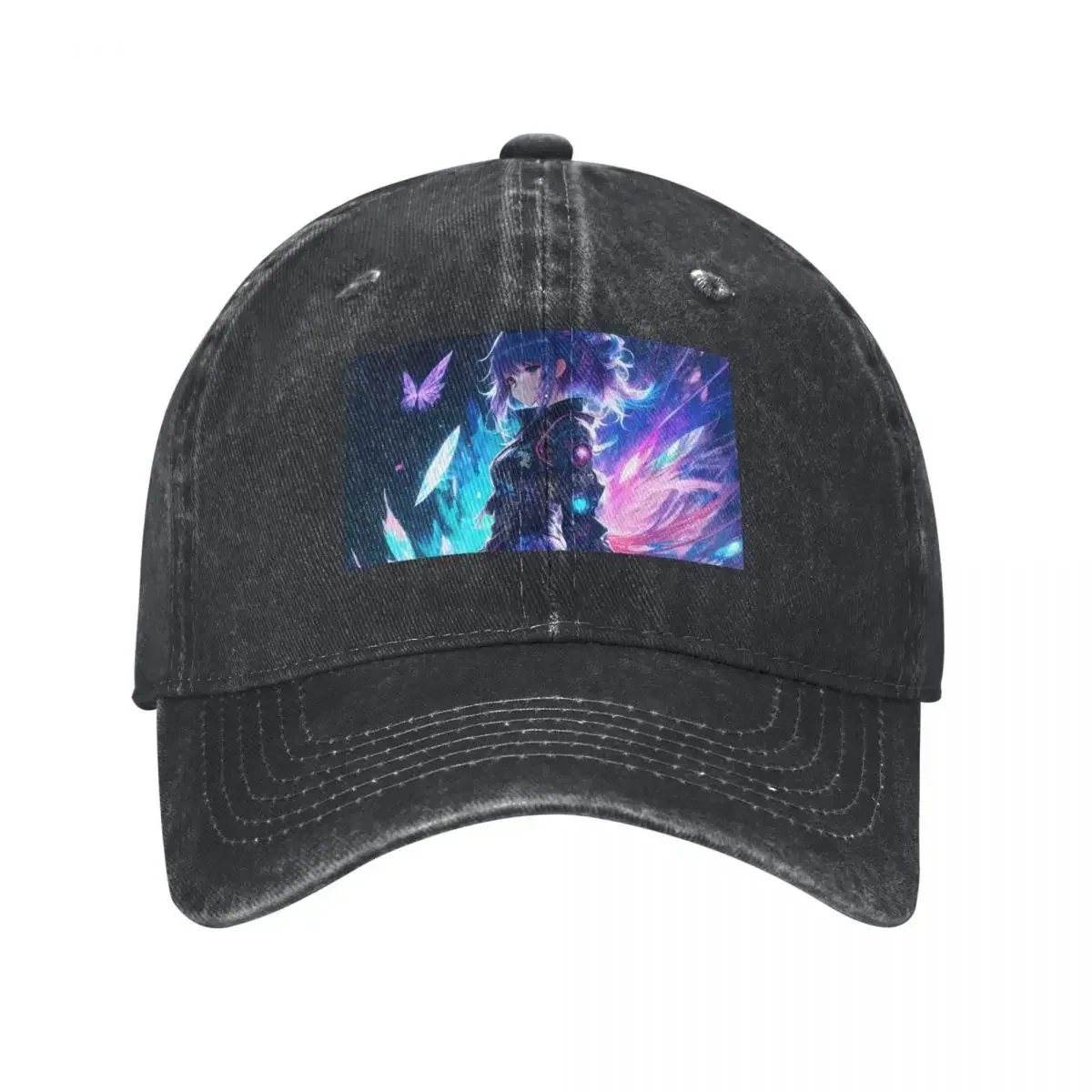 AI Anime Art - Captivating AI-Generated Girl Baseball Cap fashionable Luxury Brand Hat Baseball Cap Women Men's