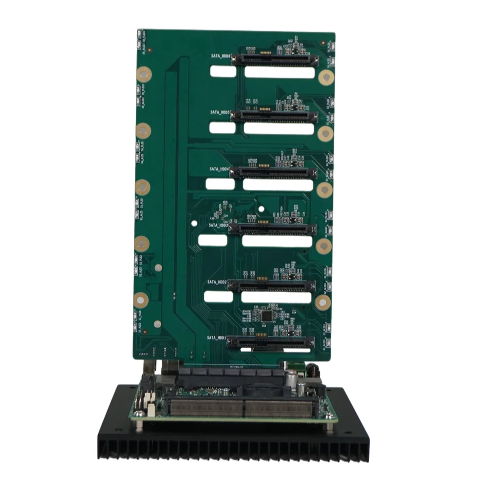 Dual 2.5G RJ45 Embedded and Edge Computing Server Development Board Based on N100 Processor Model BKHD-1264-10-2L