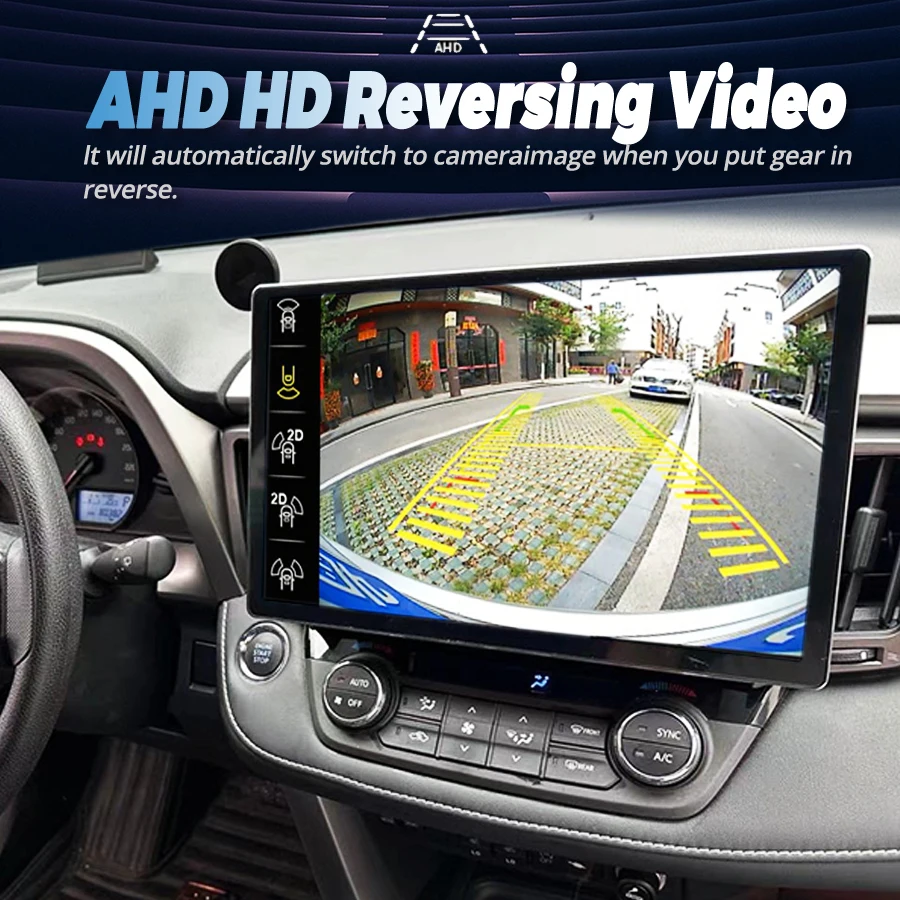 8GB+256GB Android 14 Car Radio Player For Toyota RAV4 2013 2014 2015 2016 2017 RAV 4 GPS Navigation WIFI Auto Stereo Multimedia