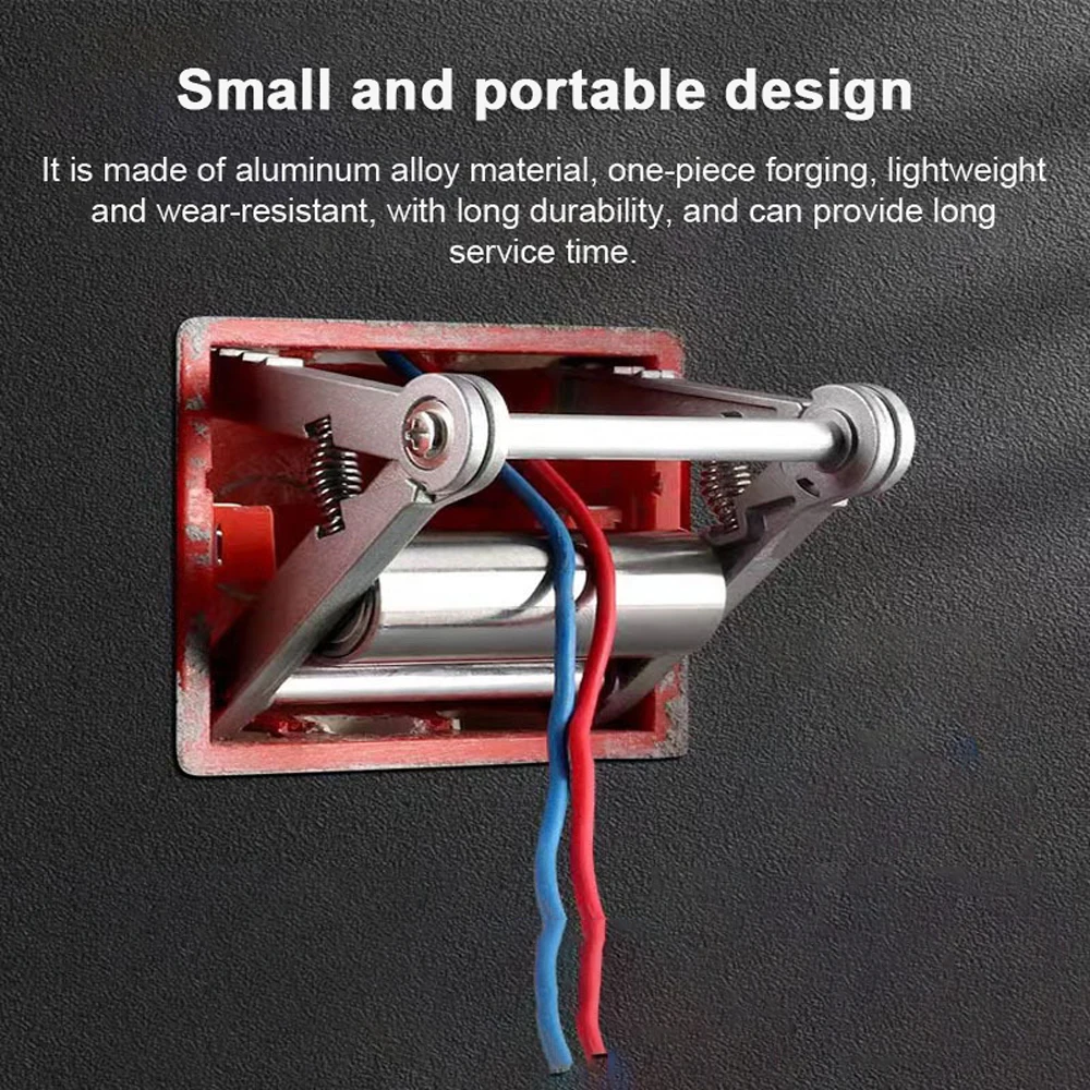 86 and 118 Bottom Boxes Universal Wire Puller Air Battery Electrician Cable Extractor Tool Fast Threading Auxiliary Aid Pulley