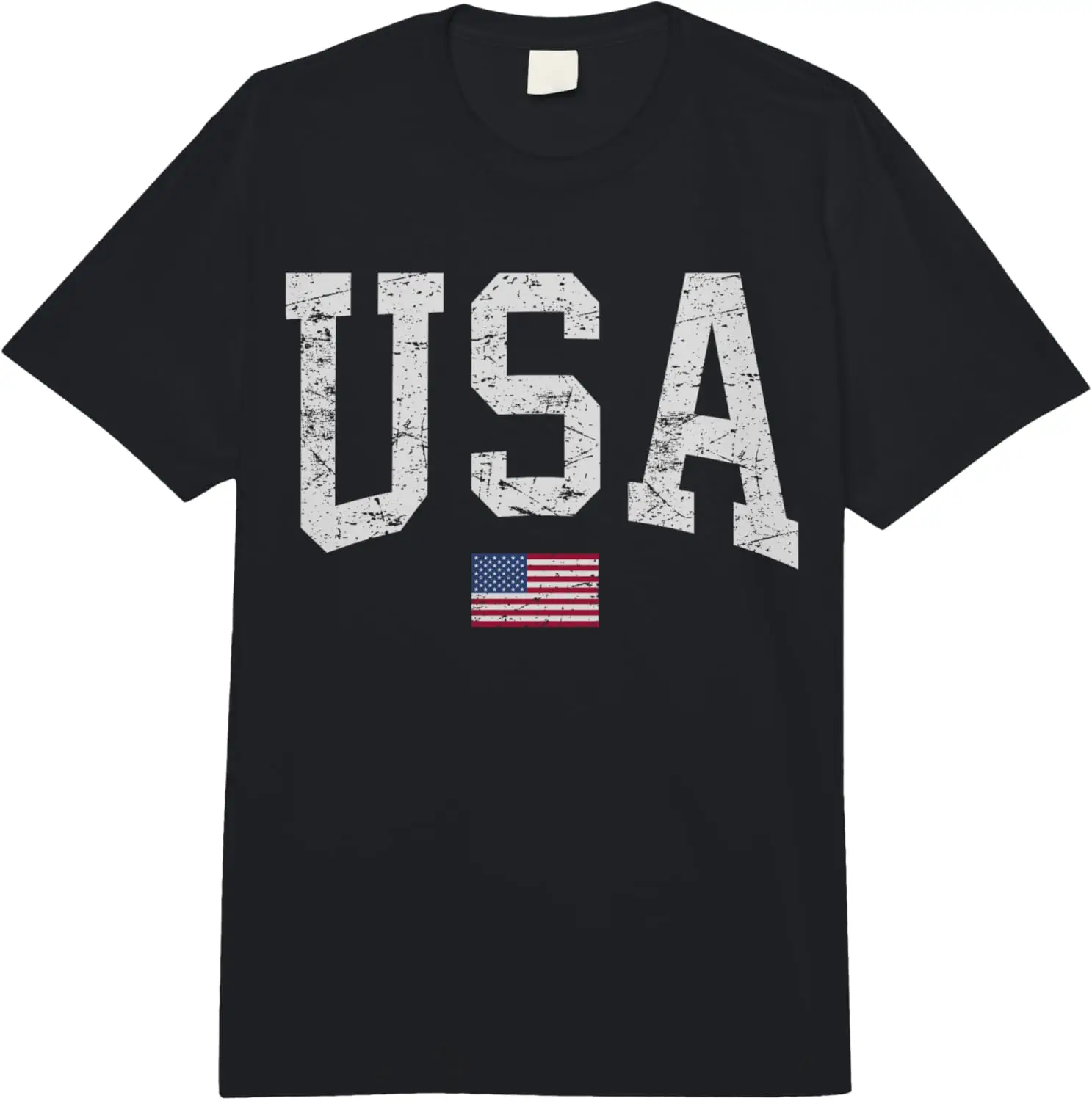 USA Women Men Kids Patriotic American Flag Distressed Comfort Colors Adult Heavyweight T-shirt