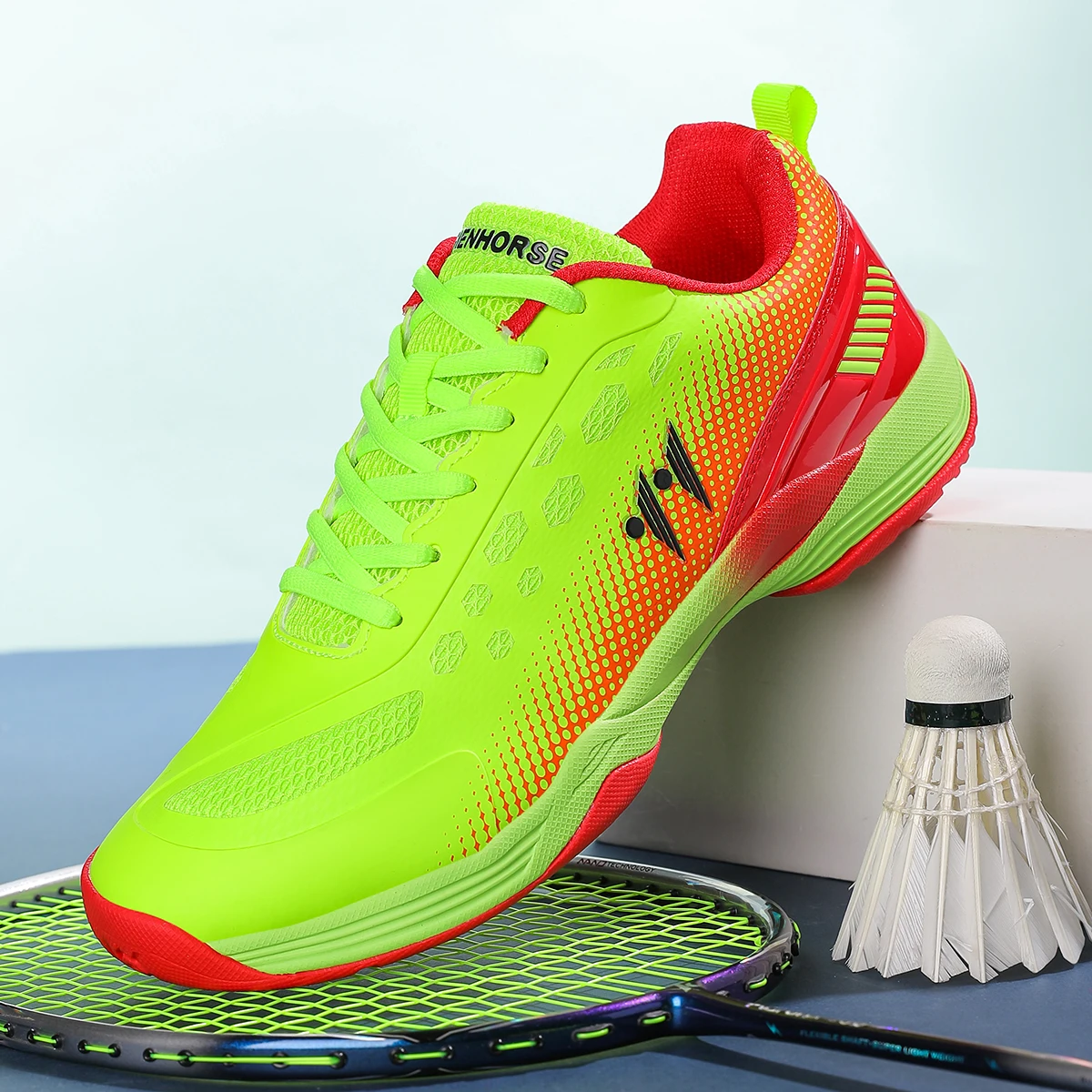 

New Style Badminton Shoes for Men Non Slip Badminton Sneakers Women Breathable Badminton Footwear Comfortable Outdoor Sneakers