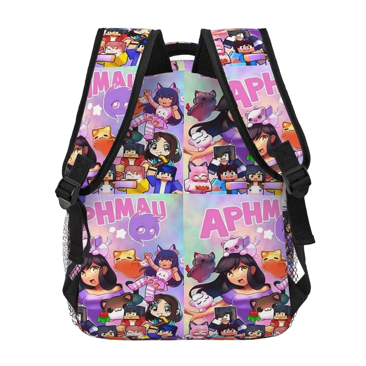 Aphmau 16 zaini ragazzi ragazze Bookbag studenti borse da scuola zaino da viaggio cartone animato borsa a tracolla grande capacità