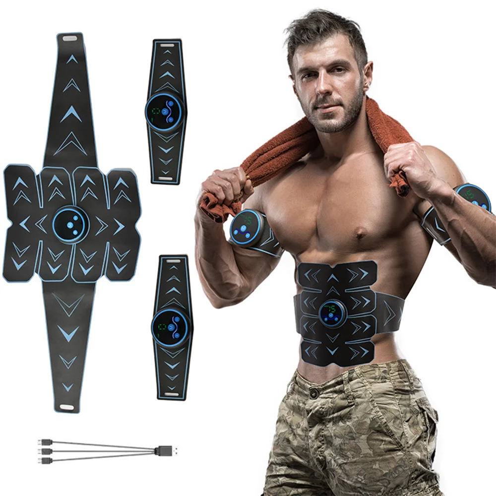 EMS Abdominal Muscle Patch Exercise And Fitness Muscle Trainer Abdominal Massage Device To Relieve Fatigue