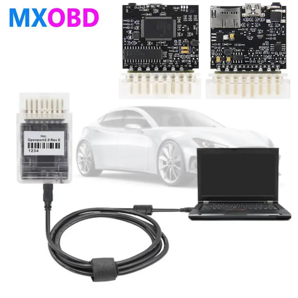 Tactrix Openport 2.0 ECU 플래시 오픈 포트 2 0 자동 칩 튜닝 OBD 2 OBD2 자동차 진단 도구, 벤츠 아우디 포드 폭스바겐 J2534 스캐너