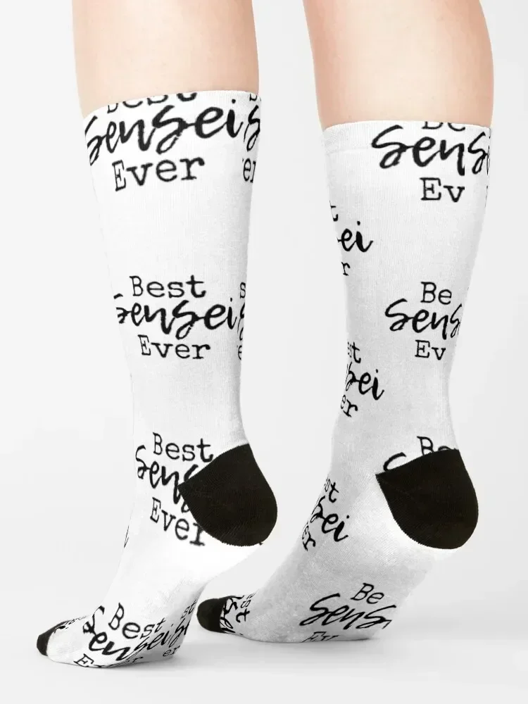 Best Sensei Ever, Martial Arts Teacher Socks soccer anti-slip football Socks Women Men's