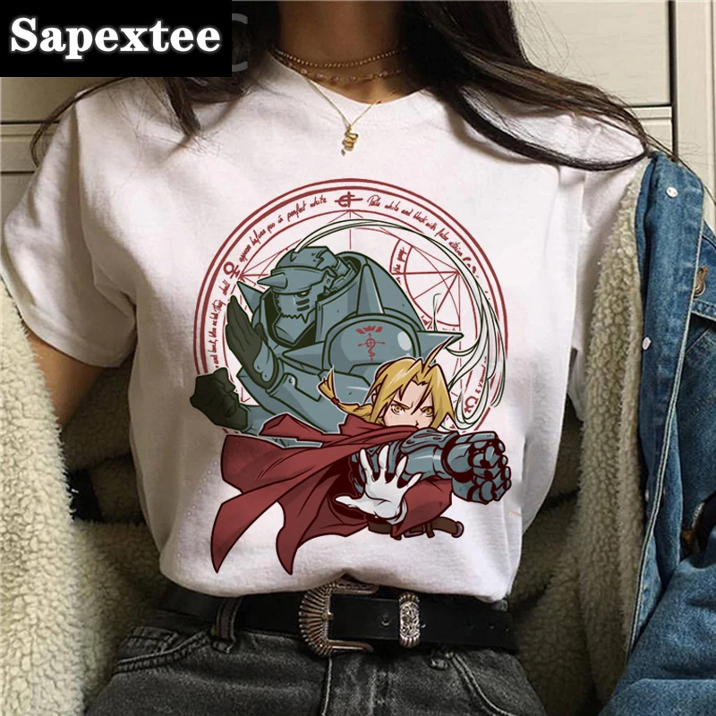 Death Note the Promise Neverland Fullmetal Alchemist Seven Deadly Sins t-shirt top tees men grunge kawaii graphic tees tshirt