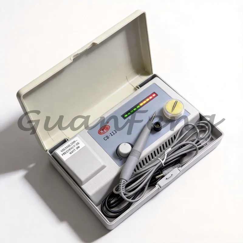 30W CB‑113 Mole Removal Instrument, Non‑Mark Spot Scanning Machine Skin Tag Mole Remover Pen Home Beauty Device