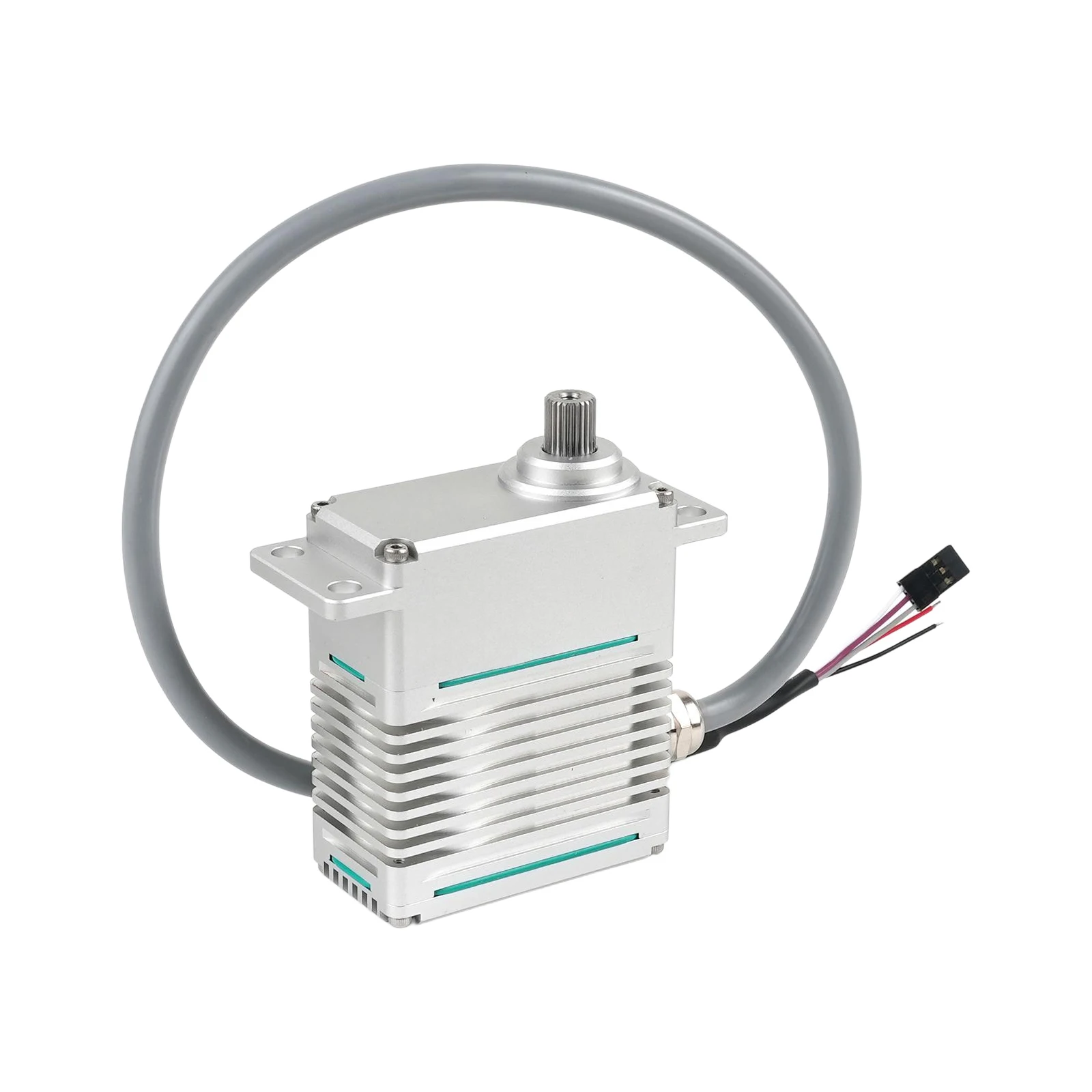 デジタルサーボ 220kg メタルギア コアレスモーター 200度角度制御可能 12V/24V サーボ DIY RCロボットカー 男の子 おもちゃ # T3 トライアド