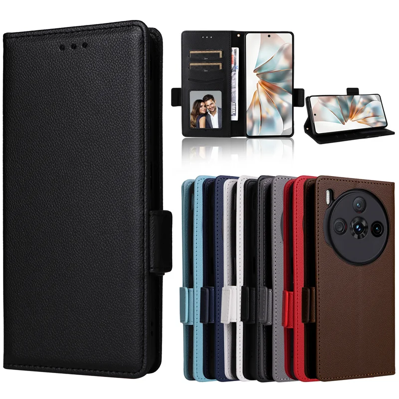 Pertain to ZTE Nubia Z60S Pro NX725J Luxury Flip PU Leather Wallet Lanyard Stand Case For ZTE Nubia Z60S Pro Phone Case