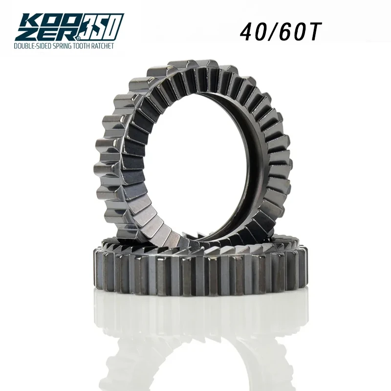 

Koozer 350 Maintenance Parts 7626 Gear Spring Cr-Mo Steel MTB Hubs Bike Bicycle Hub Cassette Body Freehub Part Ratchet 40T/ 60T