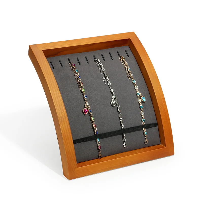 

Подвесная витрина для украшений: деревянная подставка для демонстрации ожерелий, браслетов и кулонов