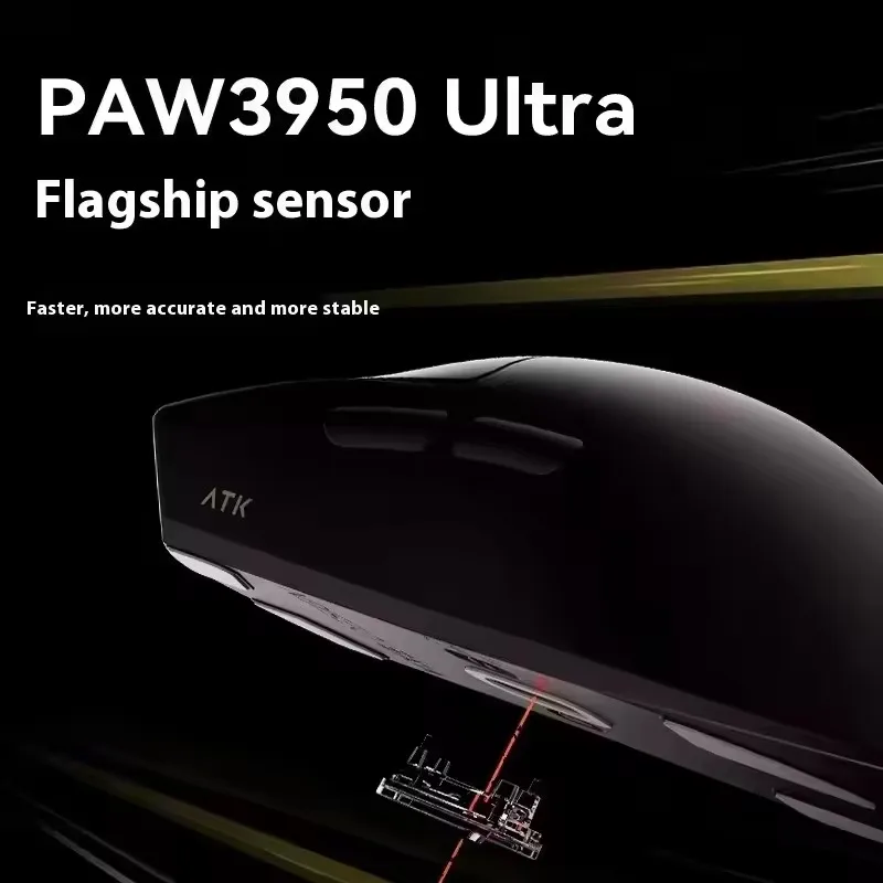ماوس ATK Blazing Sky X1 SE S ULTRA ثلاثي الوضع مخصص بزمن وصول منخفض وخفيف الوزن NearLink 1K/8K ماوس رياضي مريح