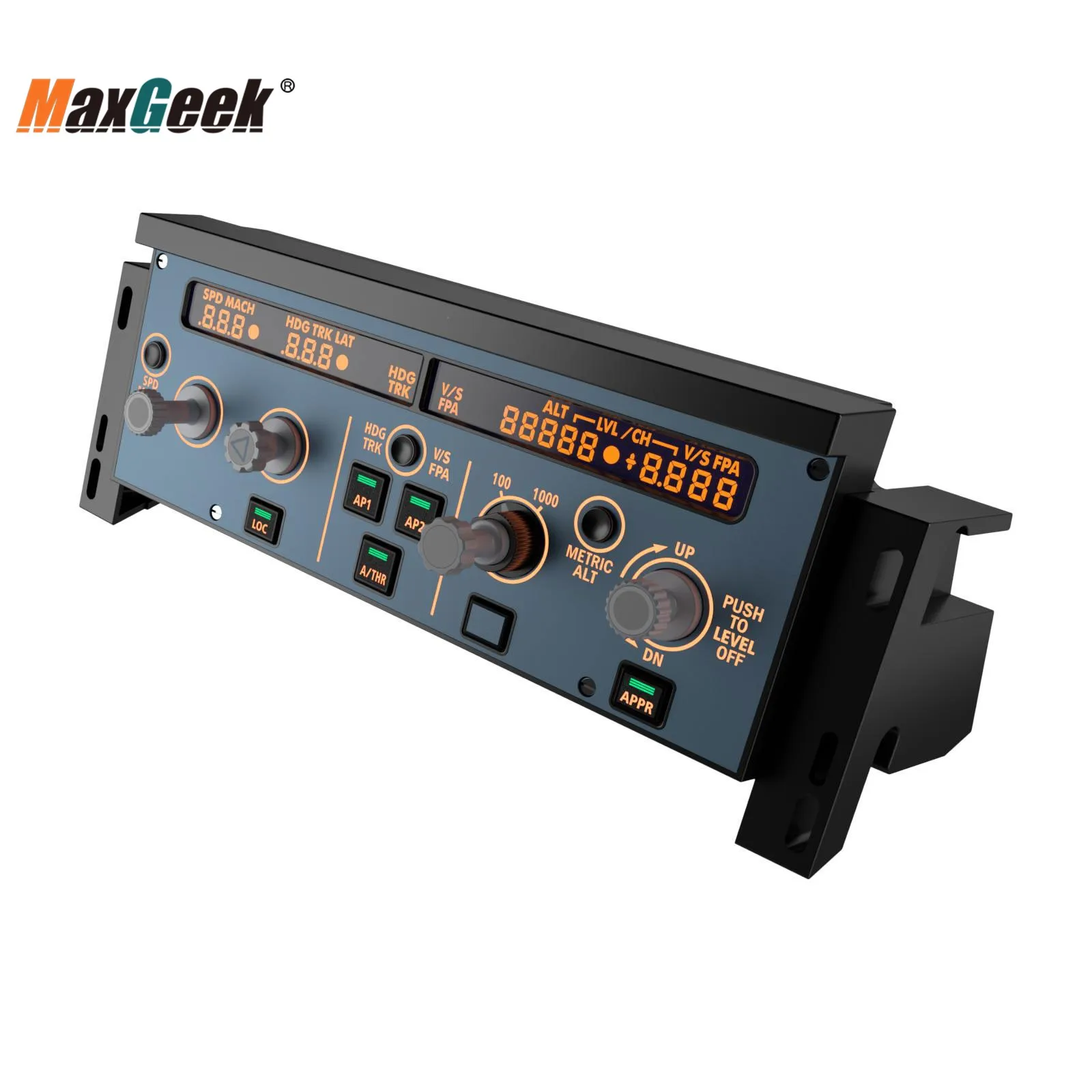 WINWING A320 FCU Flight Control Unit Panel X-Plane MSFS2020 Game Simulator Dual Driving Mode Support for SIMAPP Plug and Play