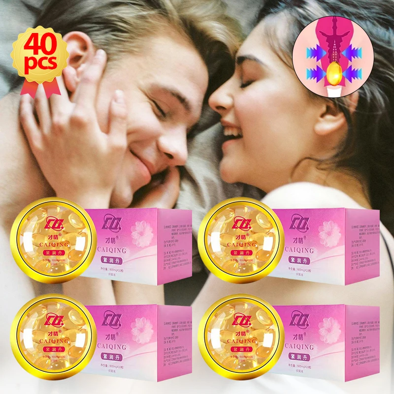 40Pcs Vaginal Tightening Capsules Vaginal Tighten Melts Vagina Shrinking Vaginale Narrow Women Gynecological Private Body Care