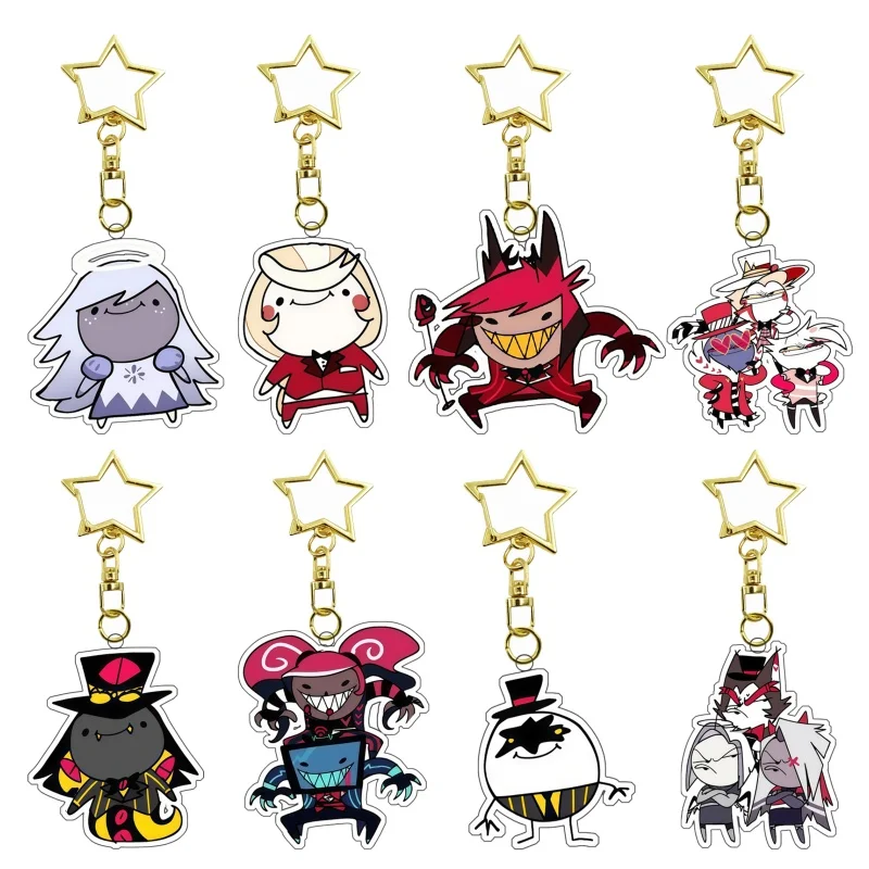 Anime Hazbin Hotel Charlie Morningstar Vaggie Alastor Niffty