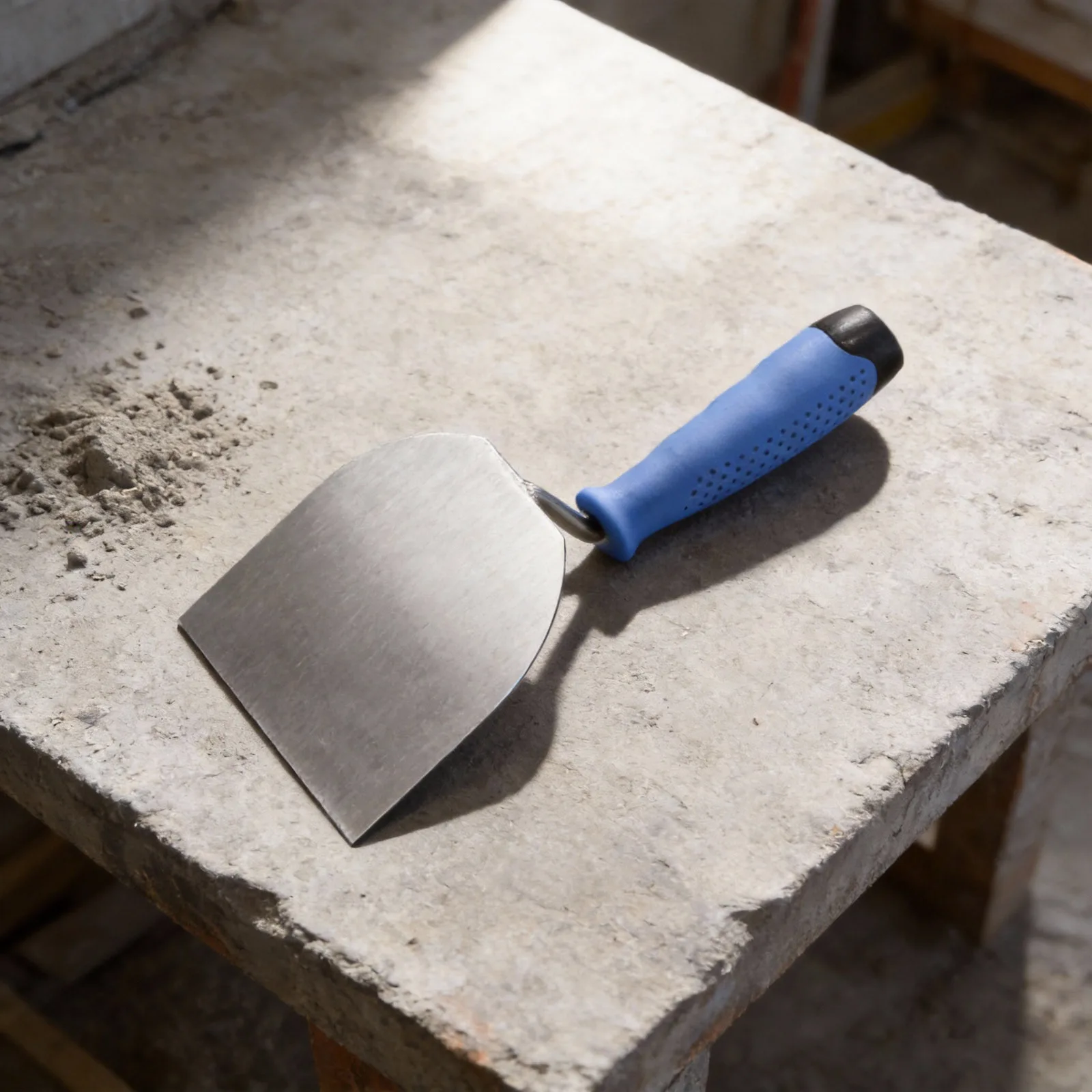 For Masonry Tasks Dual-Color Handle For Finishing Surfaces Non Slip Grip Scraper Tool Efficient Plastering Tool