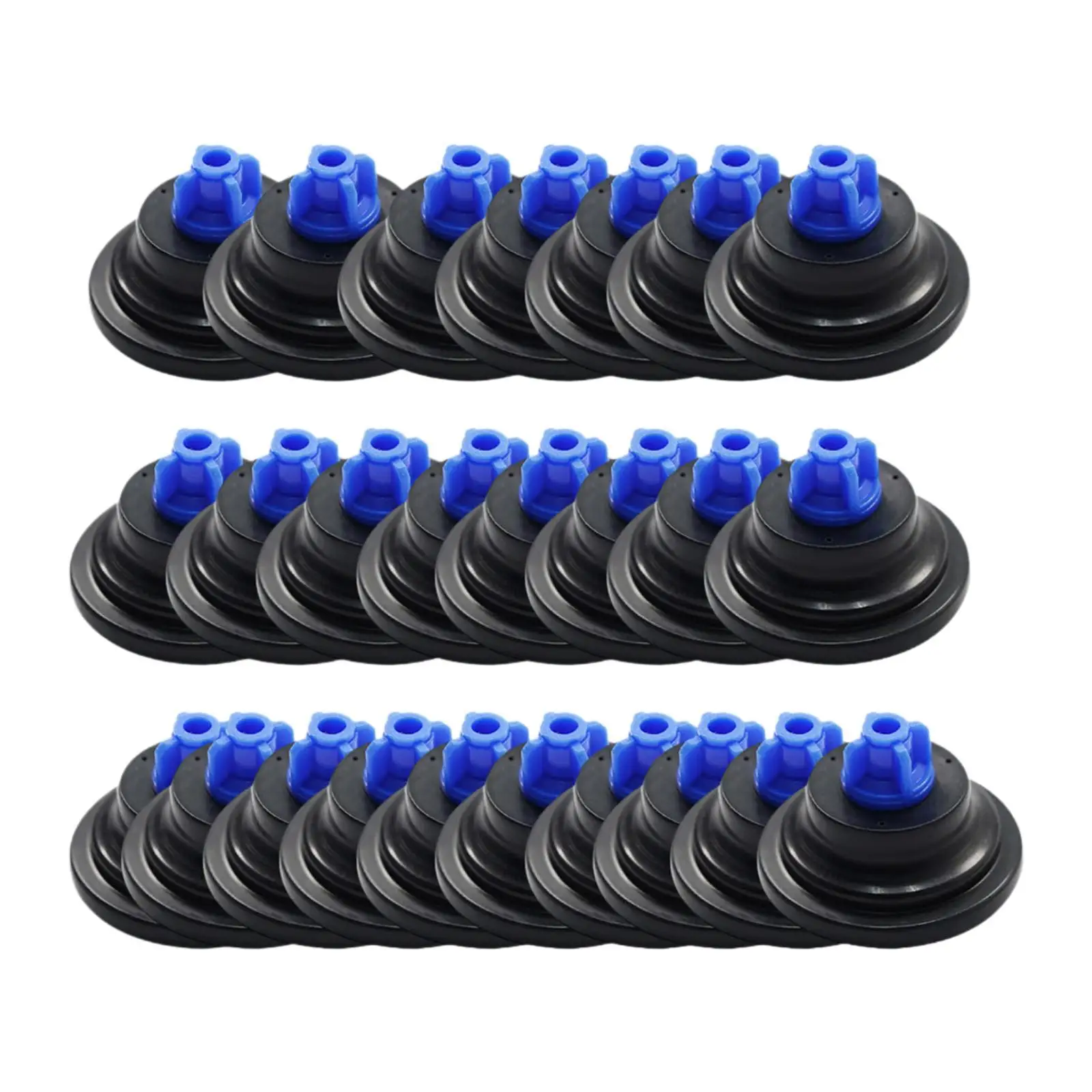 

25 шт., диафрагма с синим наконечником, прямая замена, резиновая портативная прочная 823499