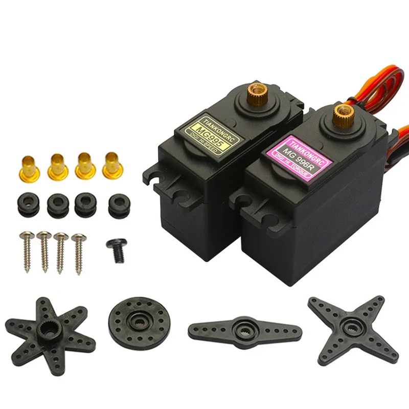 1/3/5PCS MG995 MG996 MG996R Servos Digital Servo Metal Gear for JR Car RC Model Helicopter Boat Mechanical Arm Arduino UNO DIY
