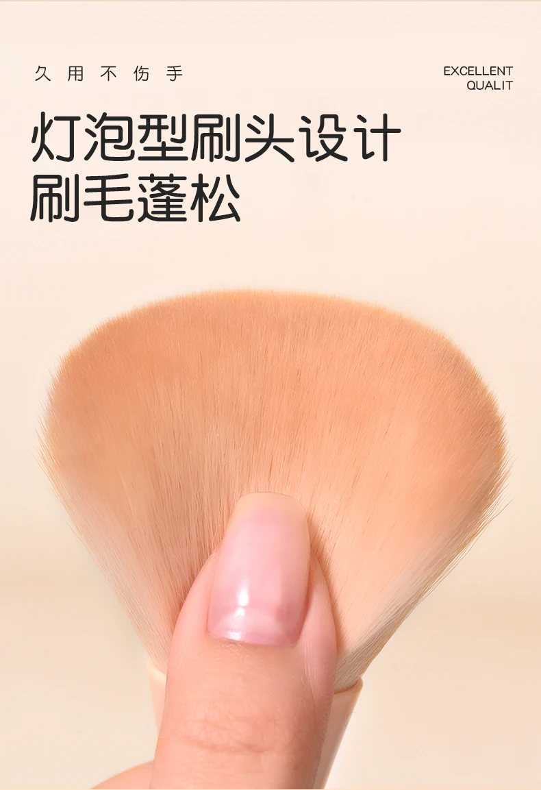 KANIU Nagelstaubbürste mit weichen Borsten, schlanke Nagelreinigungsbürste, fusselfreie Staubbürste, ideal für Nagelpflege, Make-up und Tastaturreinigung – Detail 6