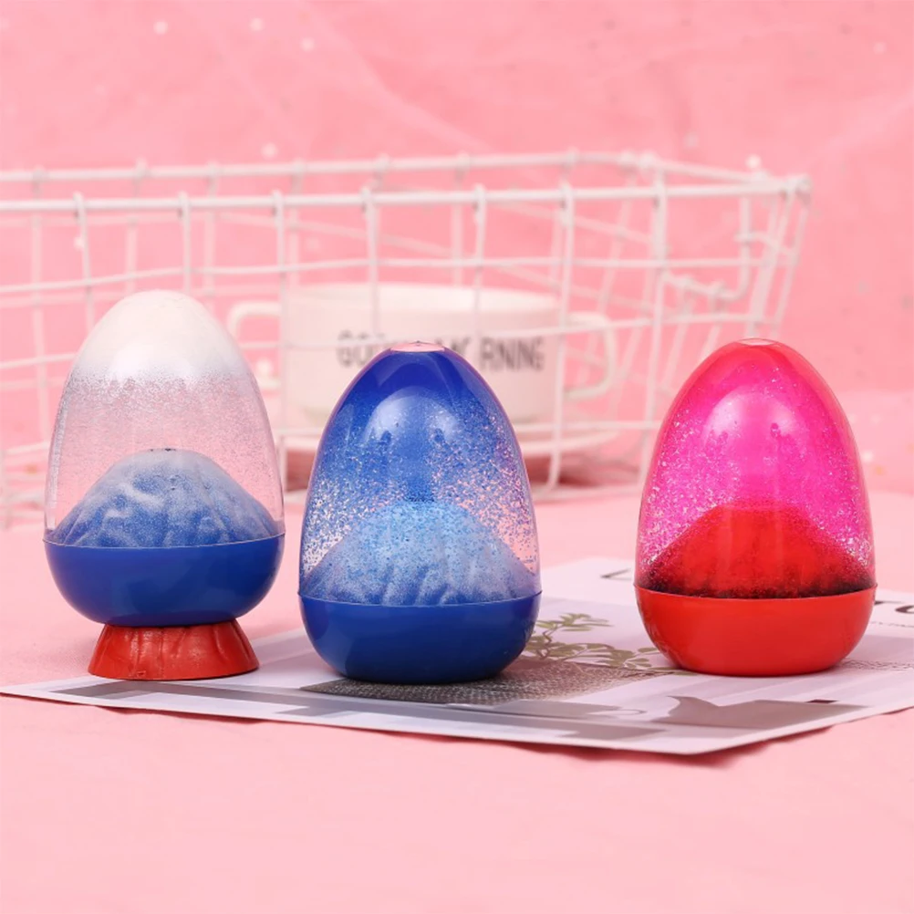 

Hourglass Desktop Ornament Floating Sand Home Decor Creative Design for Office Kids Room Long Lasting Use Blue