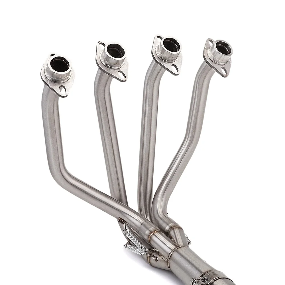 Motorcycle Header Pipe for CFMOTO 500SR Modification, Slip-On Fit, Compatible with Stock Exhausts Pipes