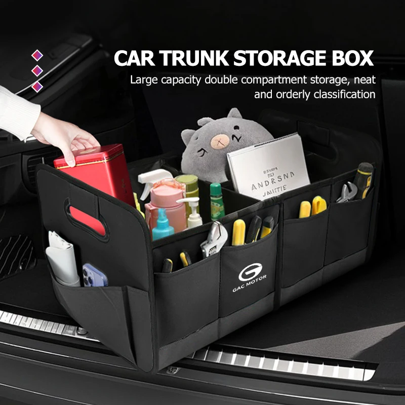

Car Trunk Storage Box Oxford Foldable Sundry Organizer Cargo Case For GAC MOTOR GS3 GS4 GS5 GS8 GA4 GA6 GA8 GE3 2016-2020 Aion S