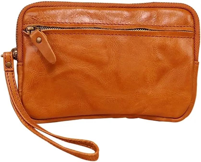 

Новое поступление, женская минималистичная сумка, винтажная потертая сумка из натуральной кожи, большая вместительная сумка для телефона, сумка для ключей