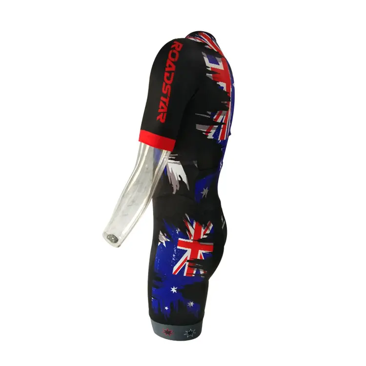 Custom Design Sublimation gedruckt Sport Inline Speed Skating Renn anzug