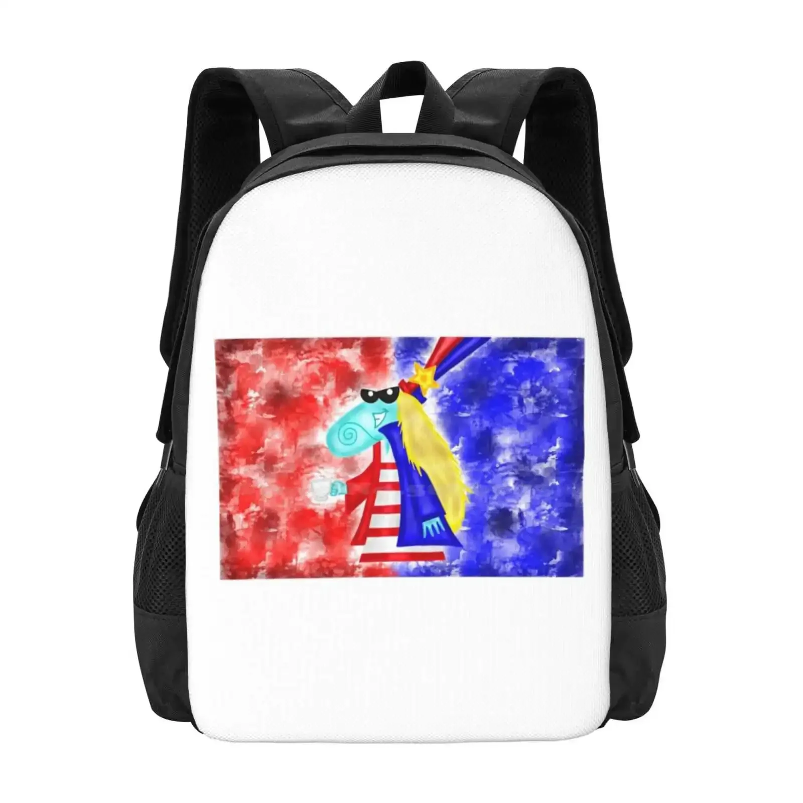 Would You Like Some Tea ? Pattern Design Laptop Travel School Bags Rayman Andrew Tea Teensy