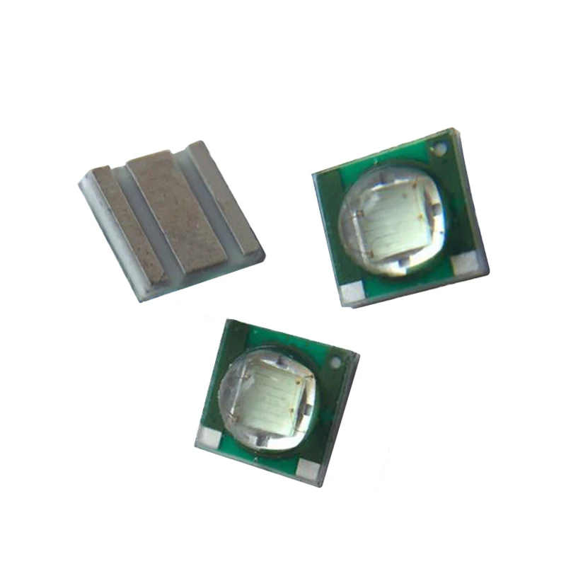 10PCS/Lot LED 3W 3V Green Diode 515NM 520NM 525NM 530NM 3535Package For Navigation light Strobe light