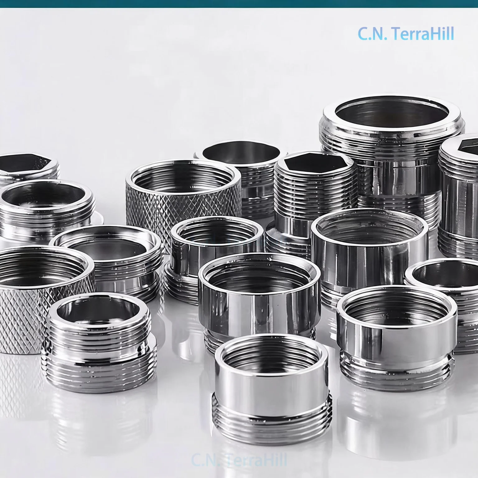 Faucet Aerator Adapter Converter 16 18 24 26mm Male Female Thread Coarse Fine Conversion 22MM Interface